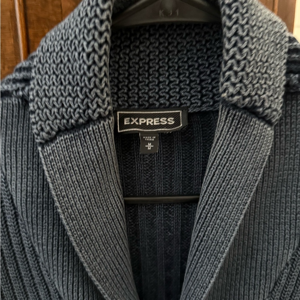 Express Men's Cardigan Sweater